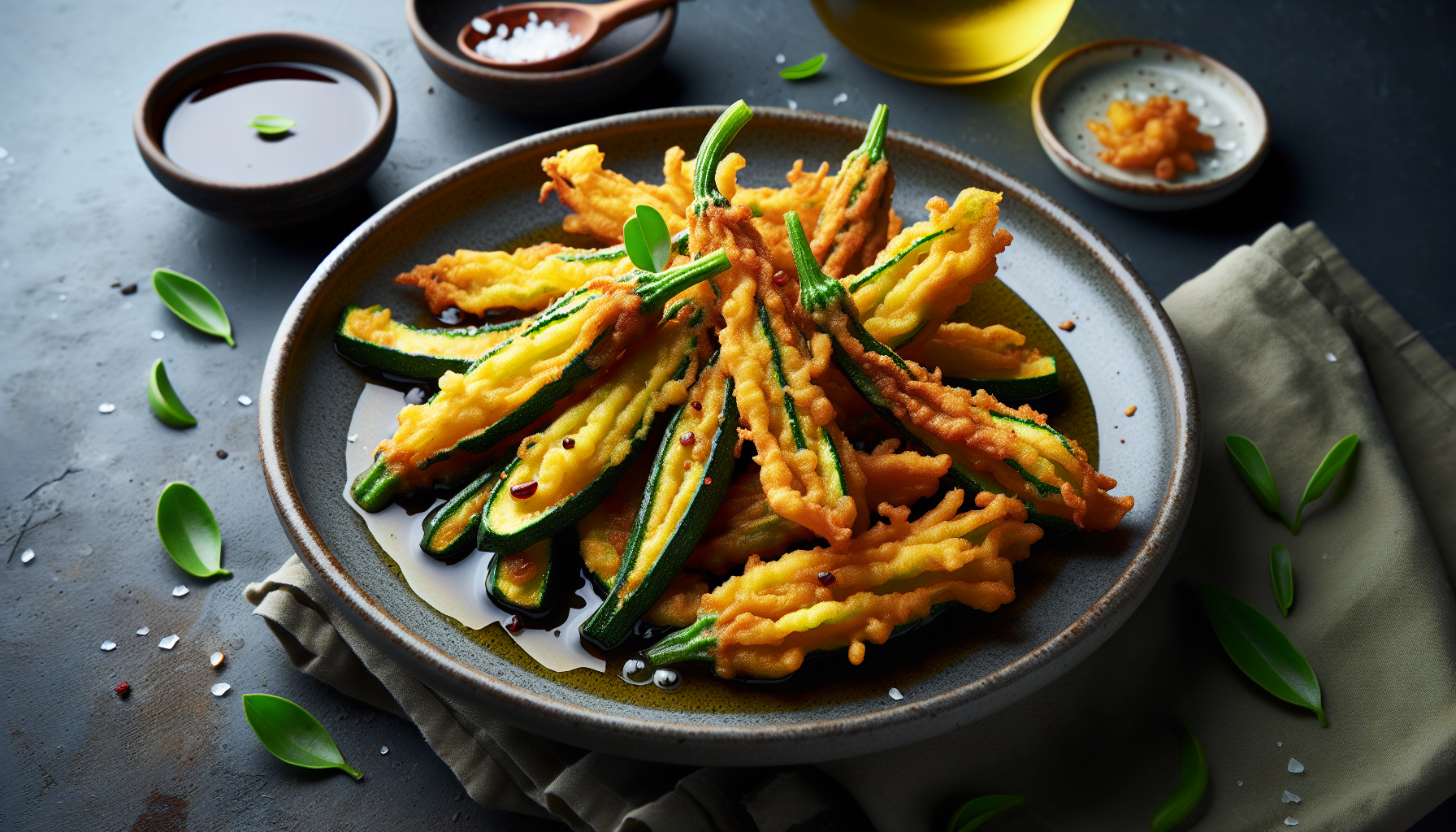 ricetta fiori di zucca in pastella